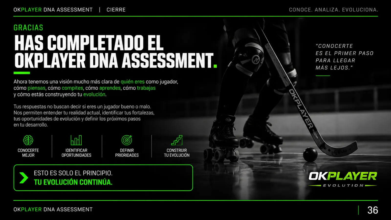 Cierre del DNA Assessment